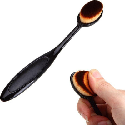 GFSU Soft Flat Foundation Brush and Oval Spoon Foundation Brush(Pack of 1)