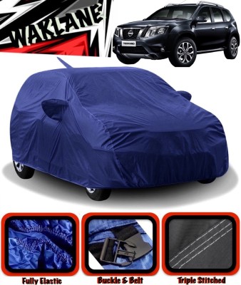 WAKLANE Car Cover For Nissan Terrano (With Mirror Pockets)(Blue)