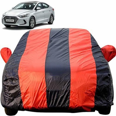 Autofact Car Cover For Hyundai Elantra (With Mirror Pockets)(Red, Blue, For 2016, 2017, 2018, 2019 Models)