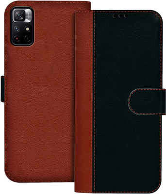 HUPSHY Back Cover for Mi REDMI Note 11T 5G, POCO M4 Pro 5G, Mi REDMI NOTE 11T Mi REDMI NOTE 11T(Black, Brown, Pack of: 1)