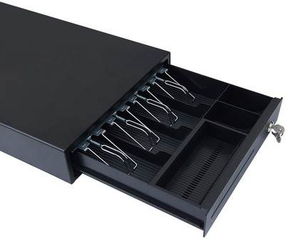 SWAGGERS 7 Compartments Metal portable(Black)