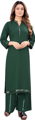 VHM FASHION Women Kurta Palazzo Set