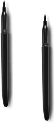 GFSU COMBO OF TWO SUPER WATERPROOF SMUDGE PROOF LONG LASTING BOMBSHELL BLACK LIQUID EYE LINER LONG LASTING LINER 3 g(BLACK)