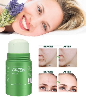 Latixmat Green Tea Rich Mask Stick for Face Purifying Clay Stick Mask For Deep Cleaning(40 g)