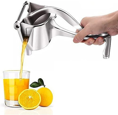 VibeX Steel Hand Juicer(Silver)