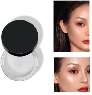 MYEONG PERFECT MAKE UP LOOK WATER PROOF LONG LASTING SHIMMER WHITE LOOSE POWDER HIGHLIGHTER ALL TYPES OF SKIN Highlighter(WHITE)