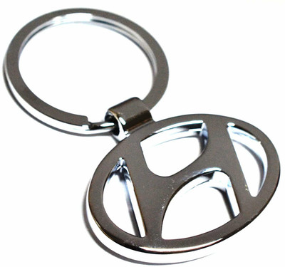 Cp Bigbasket Hyundai Heavy Metal High Quality Alloy Chrome Key Chain for Hyundai Key Chain