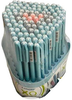 HAUSER regular Ball Pen(Pack of 100, Ink Color - blue black red)