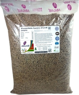 ADILAID Premium Layer Pellets Feed Vegetable 5 kg Dry Adult, Young, Senior Bird Food