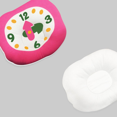 ADRIEL BRINGING JOY Foam Alphanumeric Baby Pillow Pack of 1(Pink)