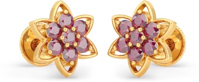 Joyalukkas Yellow Gold 22kt Stud Earring