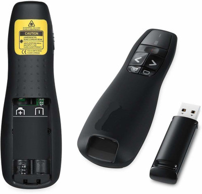Jihaan Latest Wireless Laser PPT Presenter Slide Changer Controller with Wireless Presenter Presenter(Black)