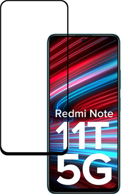 Ten To 11 Edge To Edge Tempered Glass for Redmi Note 11T 5G(Pack of 1)