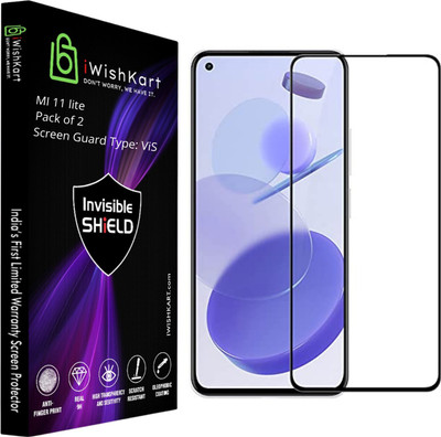 iWishKart Edge To Edge Screen Guard for MI 11 lite , Xiaomi MI 11 lite(Pack of 2)