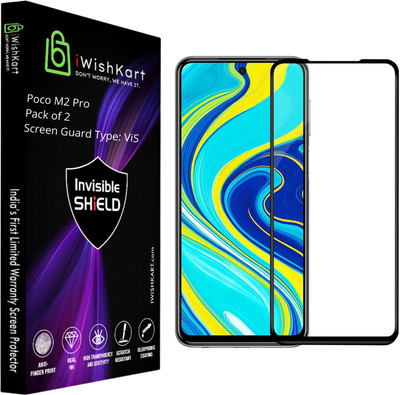 iWishKart Edge To Edge Screen Guard for Poco M2 Pro(Pack of 2)