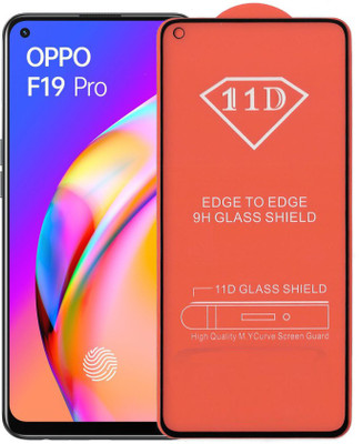 REDDWARF Edge To Edge Tempered Glass for OPPO F19 Pro(Pack of 1)