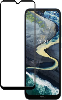 Q Box Edge To Edge Tempered Glass for Nokia C20 Plus(Pack of 1)