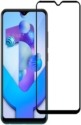 Q Box Edge To Edge Tempered Glass for VIVO Y1s(Pack of 1)