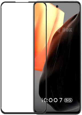Q Box Edge To Edge Tempered Glass for VIVO IQOO7(Pack of 1)