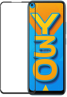 Q Box Edge To Edge Tempered Glass for VIVO Y32(Pack of 1)