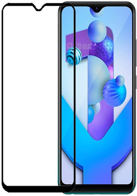 Q Box Edge To Edge Tempered Glass for VIVO Y1s(Pack of 1)