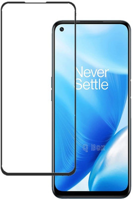 Q Box Edge To Edge Tempered Glass for Oneplus 9RT(Pack of 1)