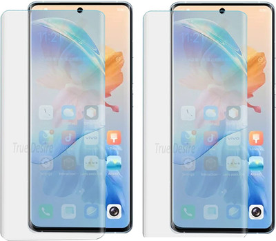 Dainty Edge To Edge Tempered Glass for Vivo X 70 Pro(Pack of 2)