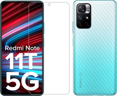 Vatsin Front and Back Screen Guard for Redmi Note 11T 5G(Pack of 2)