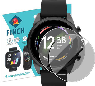 FINCH Front and Back Tempered Glass for FOSSIL GEN 6 (42''MM) SMART WATCH(Pack of 2)