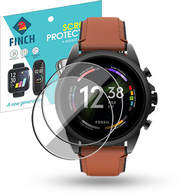 FINCH Front and Back Tempered Glass for FOSSIL GEN 6 (42''MM) SMART WATCH(Pack of 2)