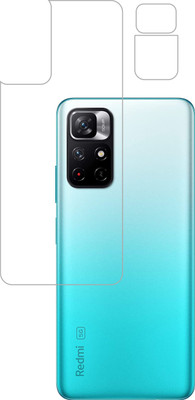 Ten To 11 Back Screen Guard for Redmi Note 11T 5G(Pack of 2)