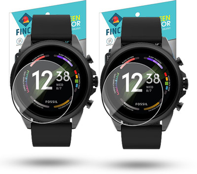 FINCH Front and Back Tempered Glass for FOSSIL GEN 6 (42''MM) SMART WATCH(Pack of 2)
