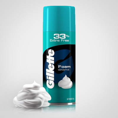 56% OFF on GILLETTE Sensitive Skin Shave Foam(418 g) 56% OFF on GILLETTE Sensitive Skin Shave Foam(418 g)