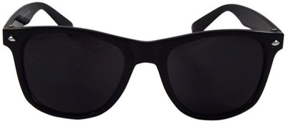 overton Wayfarer Sunglasses(For Men & Women, Black)