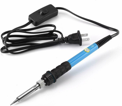 Gilhot 60W 220V Temperature Adjustable With 5 Extra Different Bits Electric DIY Repair With Mobile Opening Tool 60 W Temperature Controlled (Round Tip) Electric Welding Solder Soldering Iron Rework Station Handle Heat Pencil Tool -Blue (SOLDERING IRON) 60 W Temperature Controlled(Round Tip) Gilhot 60W 220V Temperature Adjustable With 5 Extra Different Bits Electric DIY Repair With Mobile Opening Tool 60 W Temperature Controlled (Round Tip) Electric Welding Solder Soldering Iron Rework Station Handle Heat Pencil Tool -Blue (SOLDERING IRON) 60 W Temperature Controlled(Round Tip)