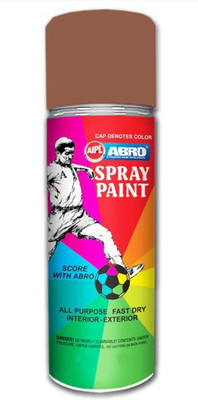 ABRO Brown Spray Paint 400 ml(Pack of 1)