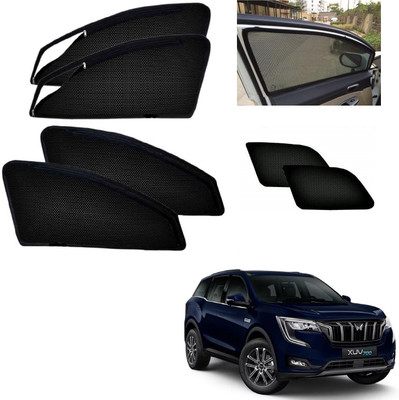 AuTO ADDiCT Side Window Sun Shade For Mahindra XUV 700(Black)
