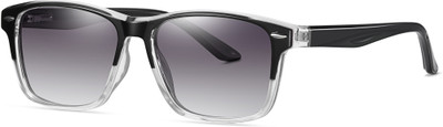 aferelle Wayfarer Sunglasses(For Men & Women, Black)