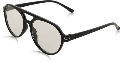 Yiweto Round Sunglasses(For Men & Women, Clear)