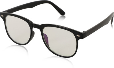 Alchiko Round, Wayfarer Sunglasses(For Men & Women, Clear)