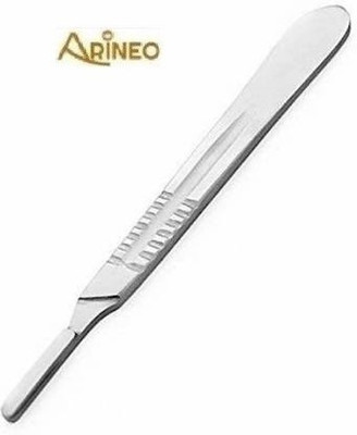 ARINEO BLADE HANDLE NO.4 Utility Forceps Surgical Scalpel(Pack of 1)