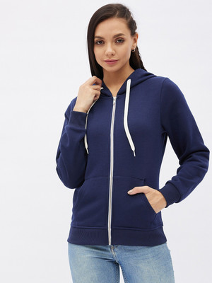 HARPA Full Sleeve Solid Women Sweatshirt