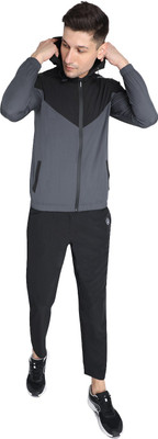 CHKOKKO Colorblock Men Track Suit