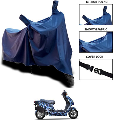 KEDIT Two Wheeler Cover for Hero(Blue)