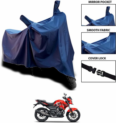 KEDIT Two Wheeler Cover for Hero(Xtreme 200R, Blue)