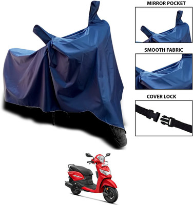 KEDIT Two Wheeler Cover for Hero(Blue)