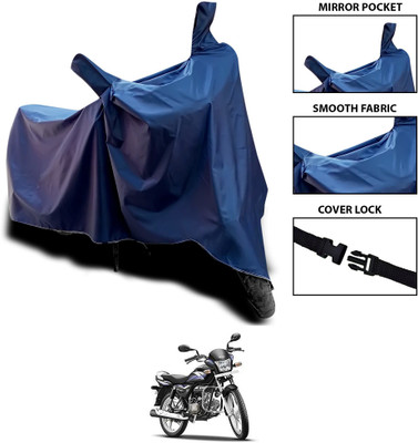 KEDIT Two Wheeler Cover for Hero(Splendor Pro, Blue)