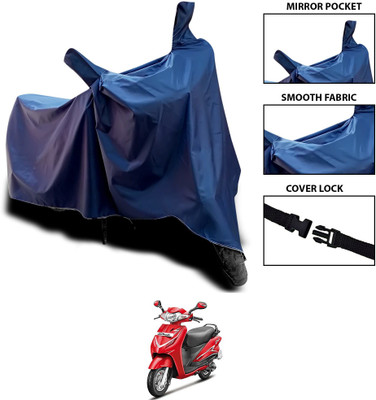 KEDIT Two Wheeler Cover for Hero(Duet, Blue)