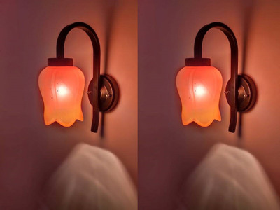 Arus Wallchiere Wall Lamp Without Bulb(Pack of 2)