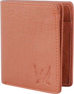 ARFA Men Trendy Tan Artificial Leather Wallet(5 Card Slots)